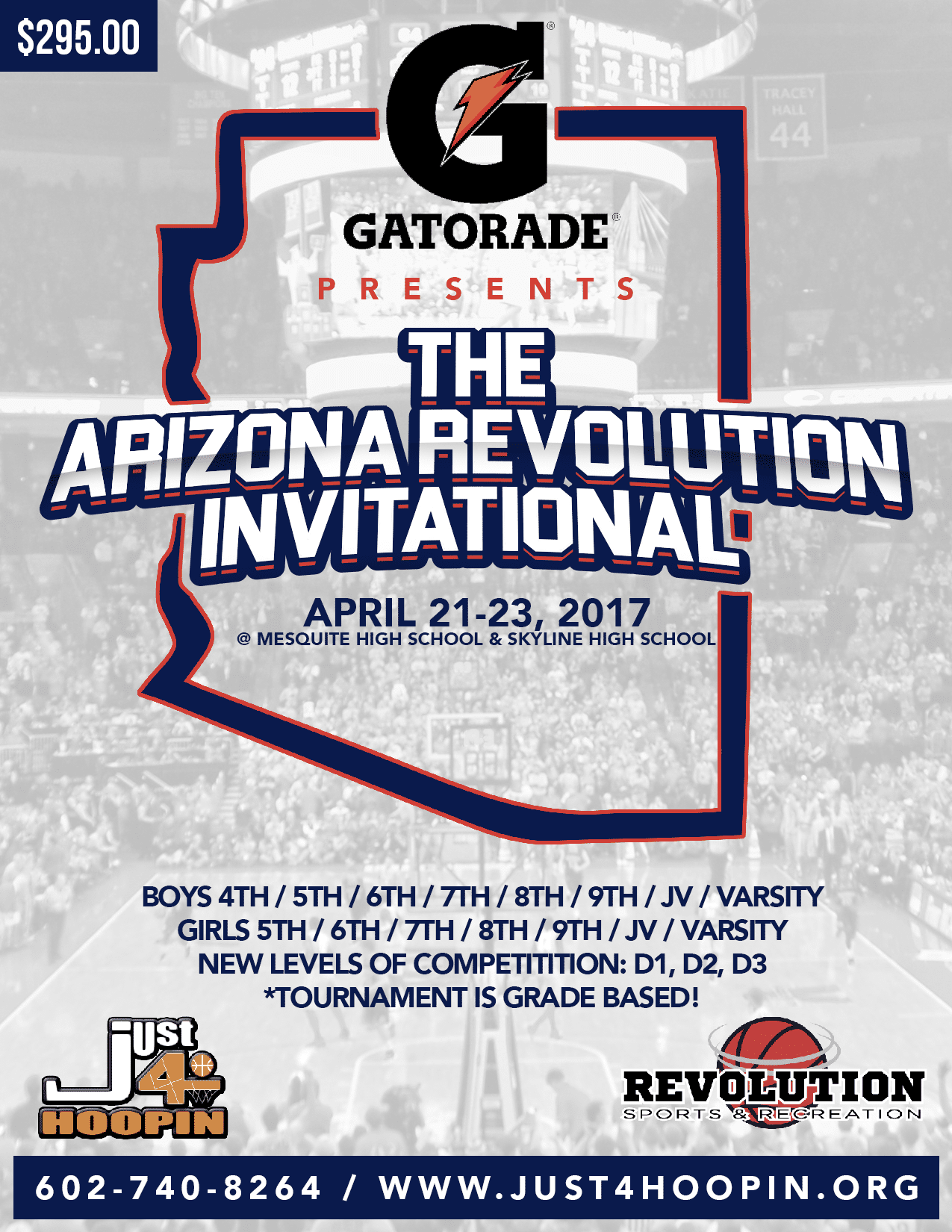 The Arizona Revolution Invitational AAU Basketball Tournaments